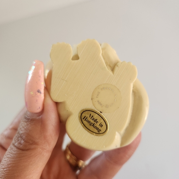 Vintage 1986 NETSUKE CAT The Franklin Mint Curio Cabinet Collection Cat Figurine - Picture 3 of 5